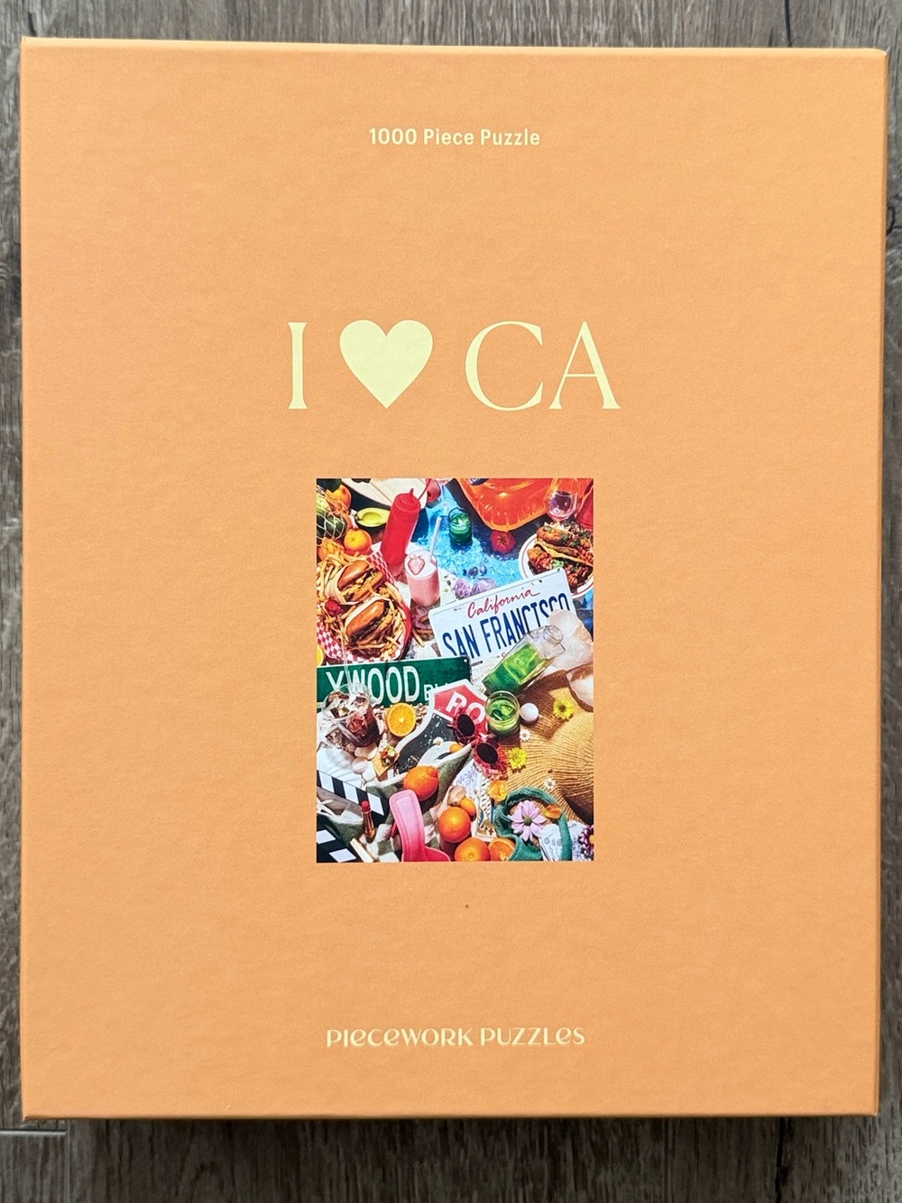Piecework Puzzles “I ❤️ CA”